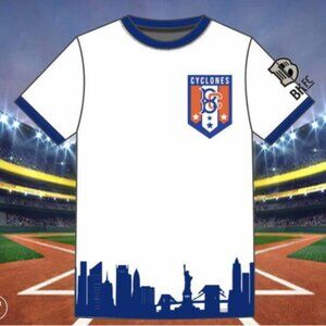 NWT Brooklyn Cyclones Skyline Soccer Jersey 2024